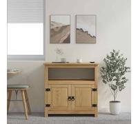vidaXL Mobile Porta TV Legno Pino Messicano Corona Range 80x43x78 cm
