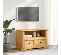 vidaXL Mobile Porta TV Legno Pino Messicano Corona Range 91x43x56 cm