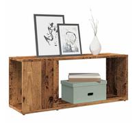 vidaXL Mobile porta TV Legno Vecchio – 80x24x32 cm – in legno multistrato