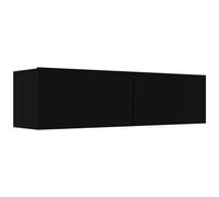 VIDAXL - Mobile Porta TV Nero 120x30x30 cm in Legno Multistrato