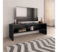 vidaXL Mobile Porta TV Nero 120x40x40 cm in Legno Multistrato