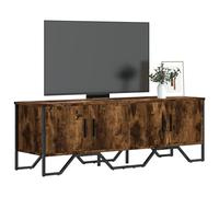 vidaXL Mobile Porta TV Rovere Fumo 122x34x41 cm in Legno Multistrato