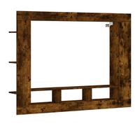 vidaXL Mobile Porta TV Rovere Fumo 152x22x113 cm in Legno Multistrato