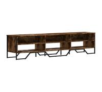 vidaXL Mobile Porta TV Rovere Fumo 180x34x41 cm in Legno Multistrato, Supporto TV, Mobile HiFi, consolle TV, credenza TV