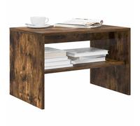vidaXL Mobile Porta TV Rovere Fumo 60x40x40 cm in Legno Multistrato, Mobile TV, Console TV, Mobile TV, Mobile TV, Mobile multimediale, Mobile TV