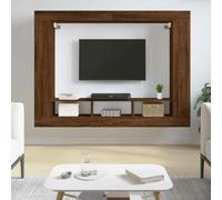 vidaXL Mobile Porta TV Rovere Marrone 152x22x113 cm Legno Multistrato