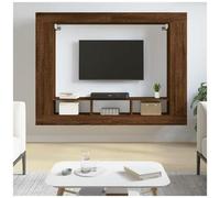 vidaXL Mobile Porta TV Rovere Marrone 152x22x113 cm Legno Multistrato