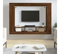 vidaXL Mobile Porta TV Rovere Marrone 152x22x113 cm Legno Multistrato