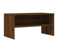 vidaXL Mobile Porta TV Rovere Marrone 80x40x40 cm in Legno Multistrato