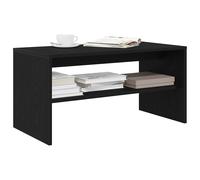 vidaXL Mobile Porta TV Rovere Nero 80x40x40 cm in Legno Multistrato