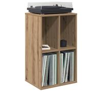 vidaXL Mobile porta vinili Rovere Artigianale 44,5 x 36,5 x 74,5 cm