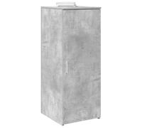 vidaXL Mobile Portaoggetti Grigio Cemento 40x45x103,5 cm in Truciolato