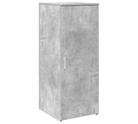 vidaXL Mobile Portaoggetti Grigio Cemento 40x45x103,5 cm in Truciolato, Armadio, Armadio da scrivania, Armadio da Ufficio, Armadio credenza