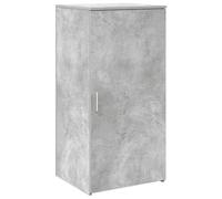 vidaXL Mobile Portaoggetti Grigio Cemento 50x45x103,5 cm in Truciolato