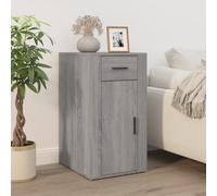 vidaXL Mobile Scrivania grigio sonoma 40x49x75 cm Legno Multistrato