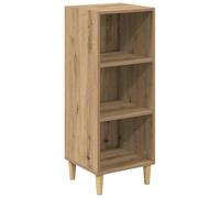 vidaXL Mobile Sideboard per la conservazione moderna in salotto o sala da pranzo, ottimo per organizzare la casa, unità rettangolare in legno ingegnerizzato, compatto e contemporaneo