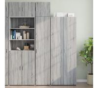 vidaXL Mobile Sottile Grigio Sonoma 40x42,5x225 cm in Truciolato