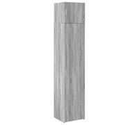 vidaXL Mobile Sottile Grigio Sonoma 45x42,5x225 cm in Truciolato