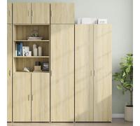 vidaXL Mobile Sottile Rovere Sonoma 45x42,5x225 cm in Truciolato