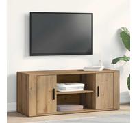 vidaXL Mobile TV Rovere artigianale 100 x 35 x 40 cm Legno multistrato