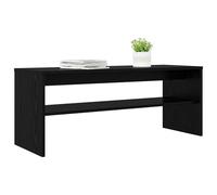 vidaXL Mobile TV 100 x 35 x 40 cm Rovere Nero Legno ingegnerizzato