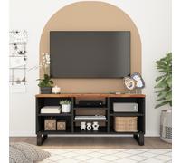 vidaXL Mobile TV 100x33x46cm Legno Massello Recupero Legno Multistrato