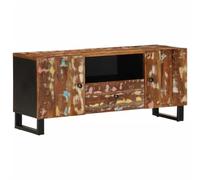 vidaXL Mobile TV 105x33,5x46cm Legno Massello Recupero e Multistrato