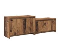 vidaXL Mobile TV 147 x 35 x 50 cm Legno di quercia
