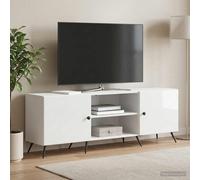 vidaXL Mobile TV 150 x 31 x 50 cm Bianco Lucido Legno ingegnerizzato