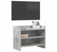 vidaXL Mobile TV 60 x 33 x 47 cm, grigio cemento, legno di ingegneria,