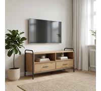 vidaXL Mobile TV 67,5 x 33 x 50 cm Rovere Artigianale