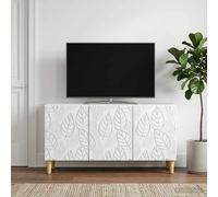 vidaXL Mobile TV 99 x 34,5 x 50 cm Bianco Legno ingegnerizzato