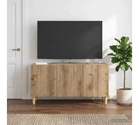vidaXL Mobile TV 99 x 34,5 x 50 cm Rovere Artigianale