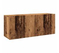vidaXL Mobile TV a Parete Legno Antico 100x30x41 cm