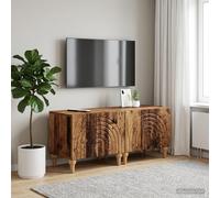 vidaXL Mobile TV ALKMAAR Legno antico Legno ingegnerizzato