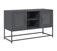 vidaXL Mobile TV Antracite 100,5x39x60,5 cm in Acciaio