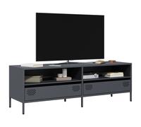 vidaXL Mobile TV Antracite 135x39x43,5 cm Acciaio Laminato a Freddo