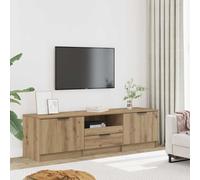 vidaXL Mobile TV Artisan Rovere 140x35x40 cm Legno ingegnerizzato