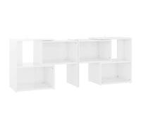 vidaXL Mobile TV Bianco Lucido 104x30x52 cm in Truciolato