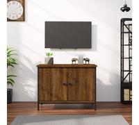 vidaXL Mobile TV con Ante Rovere Marrone 60x35x45 cm Legno Multistrato