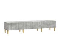 vidaXL Mobile TV con cassetto Grigio Cemento 147 x 34,5 x 30 cm