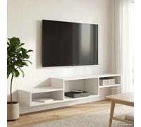 vidaXL Mobile TV da Parete A parete Legno antico 150 x 28 x 26 cm