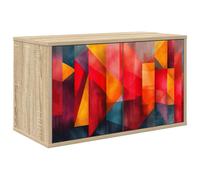 vidaXL Mobile TV da Parete HEESCH 69 x 33 x 40 cm Rovere Sonoma