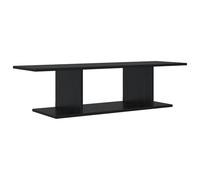 vidaXL Mobile TV da Parete vitaXL in Rovere Nero, in Legno ingegnerizzato, con Dimensioni di 103 x 30 x 26,5 cm. Ha Un Design Moderno e Tanto Spazio per riporre Le Cose. Si assembla in Due e va Bene