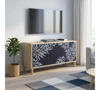 vidaXL Mobile TV DOKKUM 102 x 33 x 50 cm Sonoma Legno ingegnerizzato