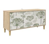 vidaXL Mobile TV GOTHA 102 x 33 x 50 cm Sonoma Legno ingegnerizzato