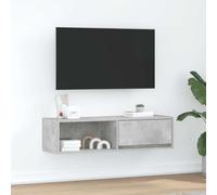 vidaXL - Mobile TV Grigio Cemento 100x31x25,5 cm Legno Multistrato - SPEDIZIONE GRATUITA