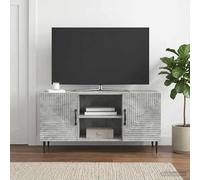 vidaXL Mobile TV Grigio Cemento 102 x 34,5 x 50 cm