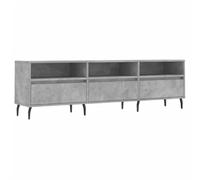 vidaXL Mobile TV Grigio Cemento 150x30x44,5 cm Legno Multistrato