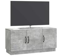 vidaXL Mobile TV Grigio Cemento 99 x 34,5 x 47 cm Legno ingegnerizzato, Centro di intrattenimento rettangolare, mobile moderno per media, capiente, per il soggiorno e l'organizzazione